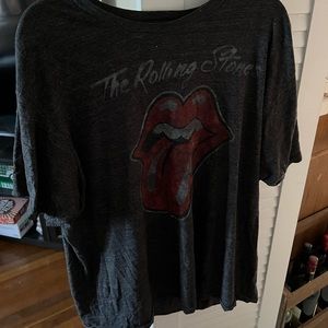 Rolling Stones band tee 💚